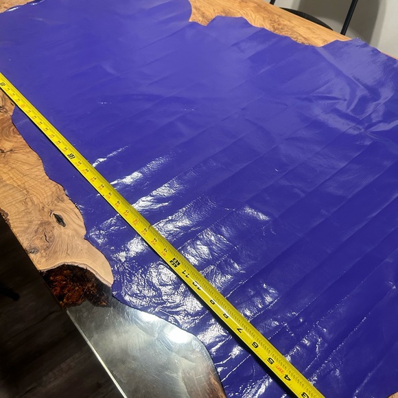 Purple patent leather hide crafts - Picture 3 of 6